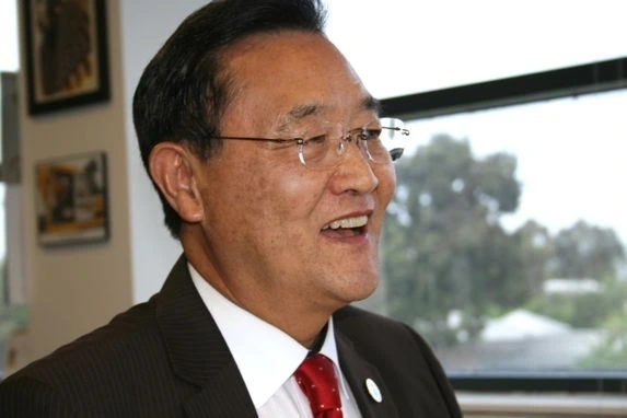 Irvine, California Mayor Steven Choi